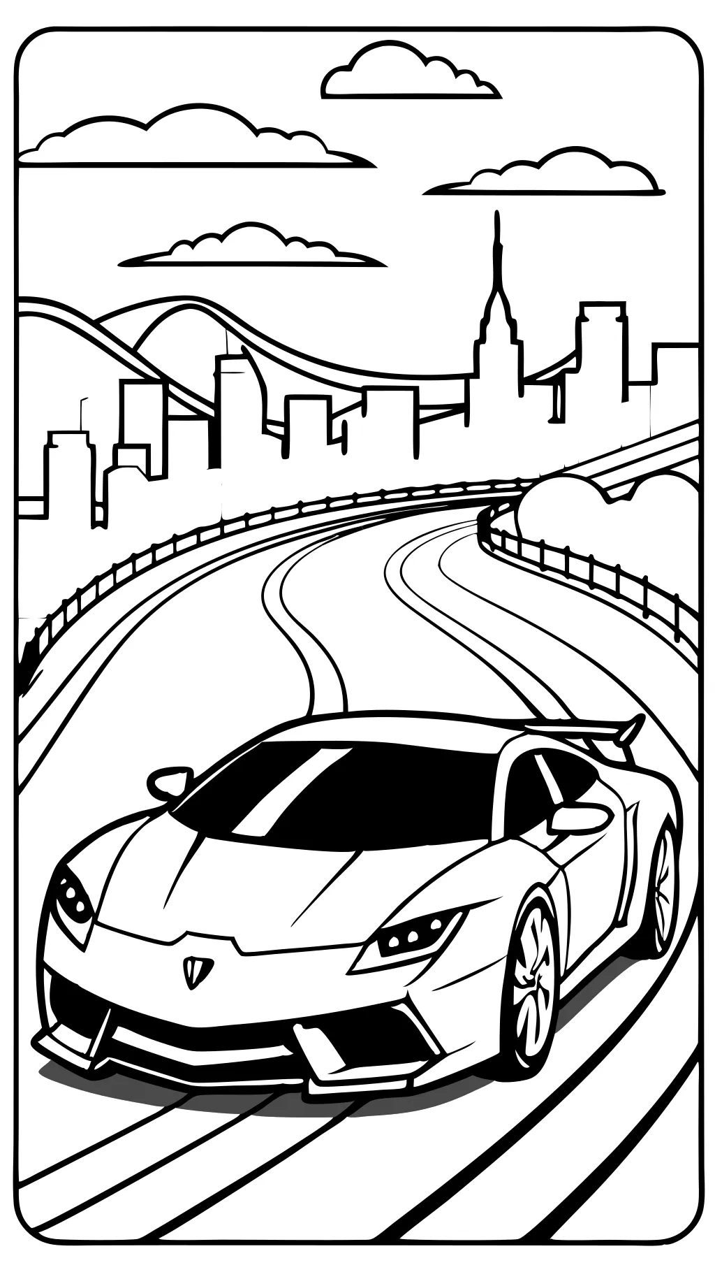 coloriages voitures Lamborghini